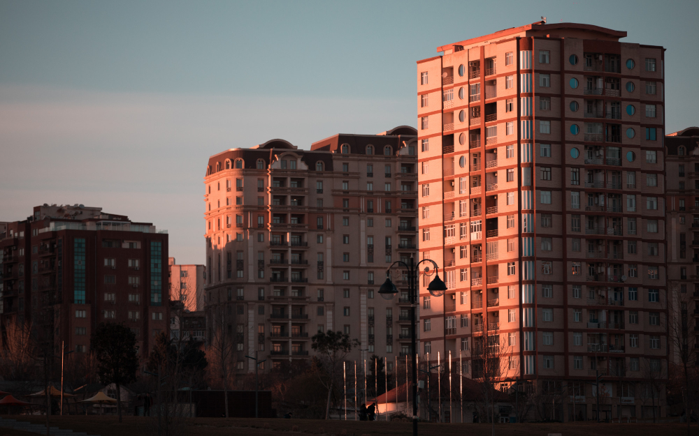 Groot onderhoud appartementencomplex